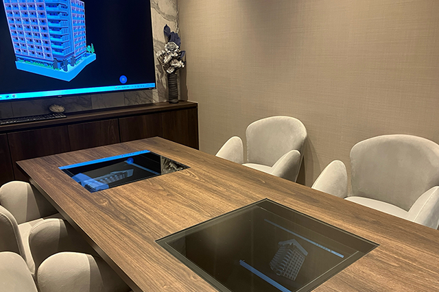 モデルルーム初のデジタル模型投影 東京建物様「Brillia Gallery 新宿」にてASKA3Dの空中ディスプレイが採用されました